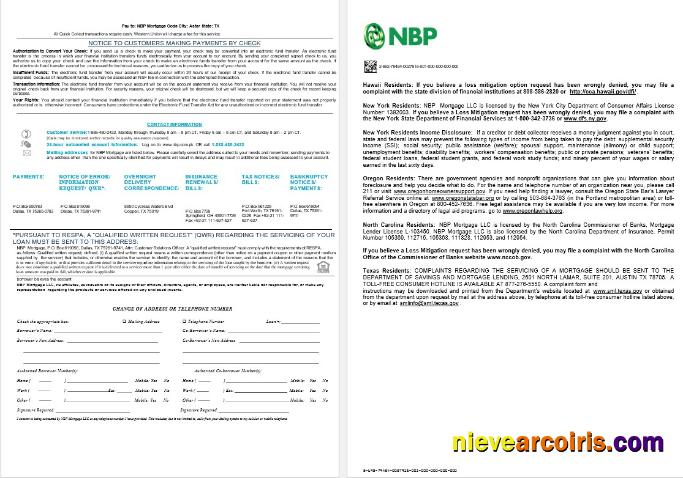 Pakistan NBP mortgage loan statement, 8 pages 3-4